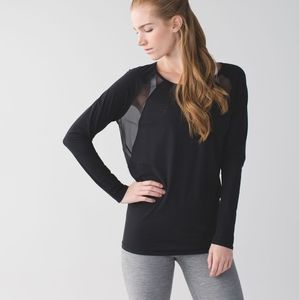Lululemon If You're Lucky Long Sleeve Tee SZ 12